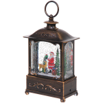 Сувенир с подсветкой «Волшебный пейзаж» 14,3*8*22 см, 8 мелодий, подсветка, эффект снегопада (работает от 3*АА, USB)