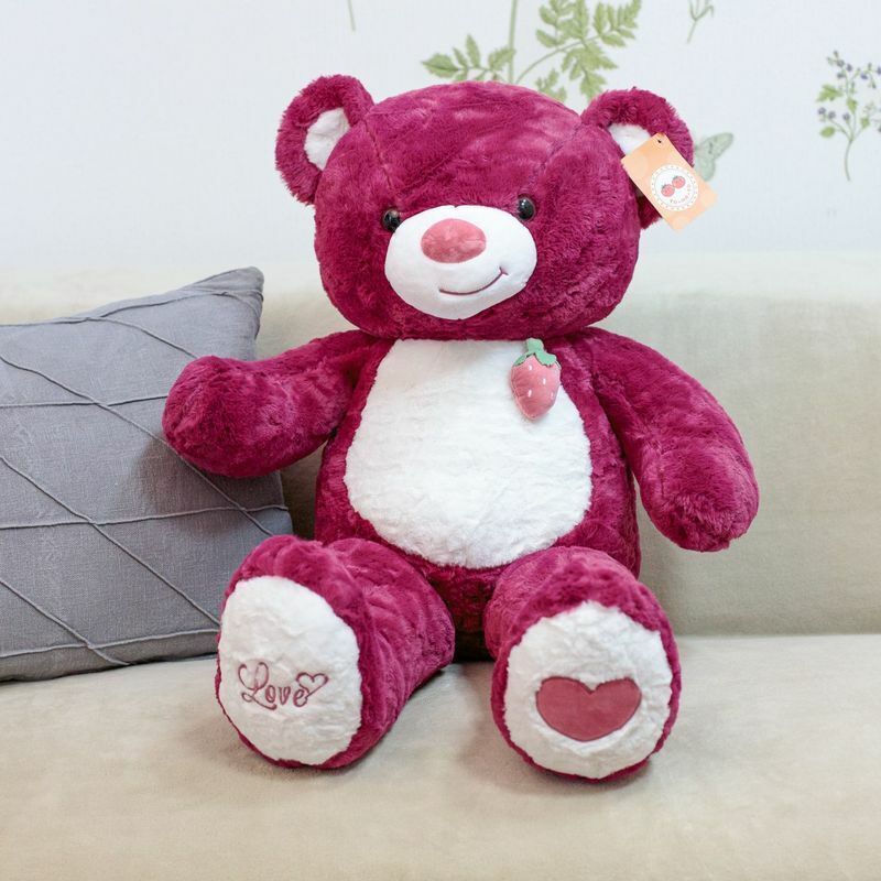 Мягкая игрушка Мишка в малине (80см)