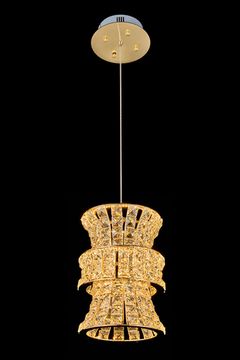 Подвесной светильник LED 30W 3200К LE3008/1S GD золото Aurelie Leon