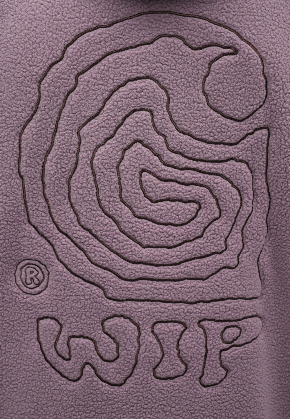 Carhartt WIP Флисовая толстовка - Фиолетовый