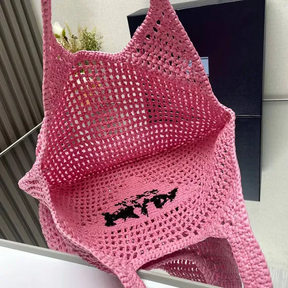 Женская сумка-тоут PRADA RAFFIA