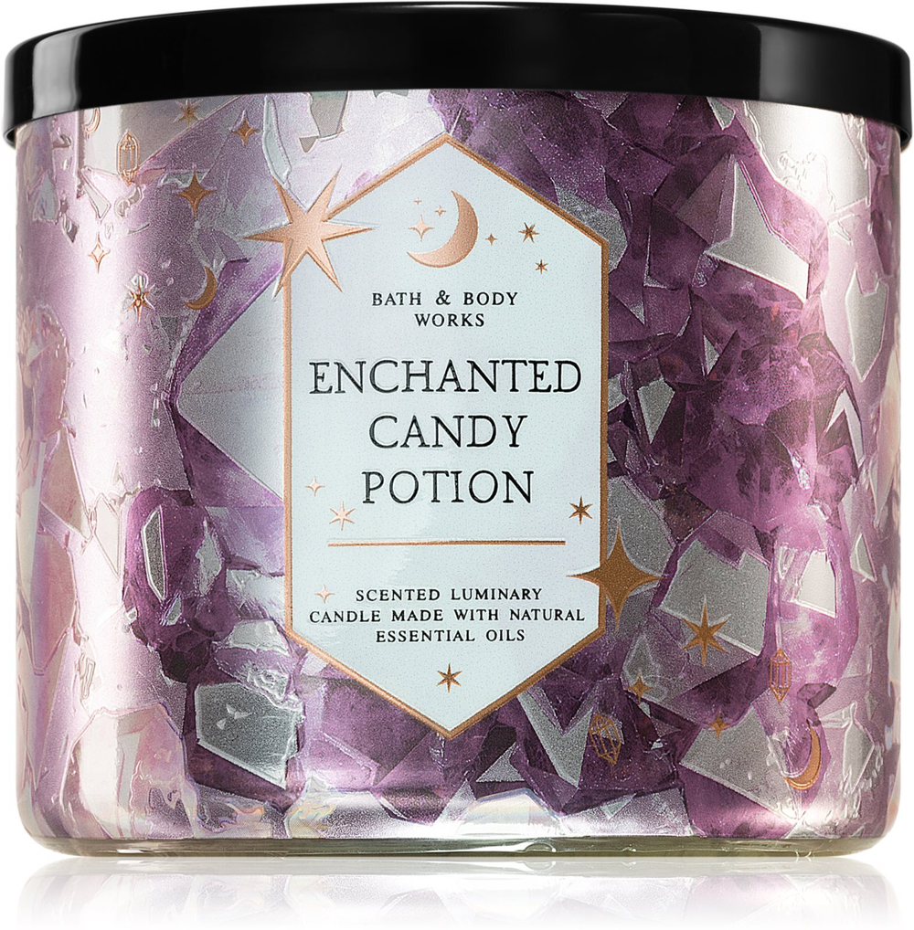 Bath & Body Works Enchanted Candy Potion - ароматическая свеча /   411  g  / GTIN 667557100913