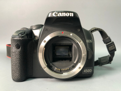 Canon 450D, 43500 кадров пробега.