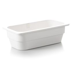 Гастроемкость 1/3 h100 мм пластик меламин 320*170*100 мм 4,1 л White P.L. Proff Cuisine
