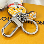 Louis Vuitton Shiba Key Holder And Bag Charm