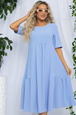 Платье Воздушный поцелуй (голубое) П13093-18М LT Collection