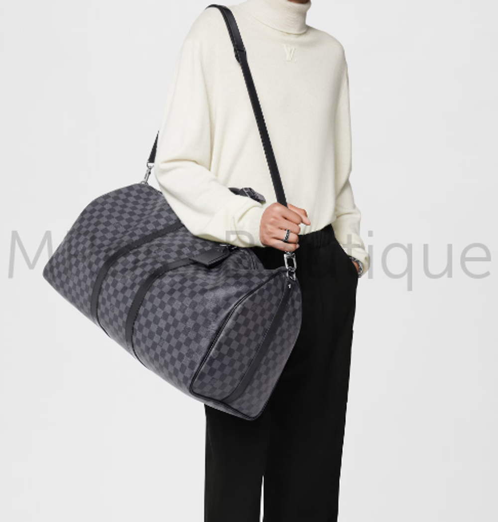 Louis vuitton keepall damier on sale