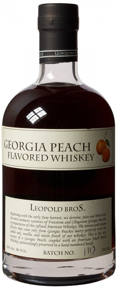 Leopold Bros, Georgia Peach Flavored Whiskey
