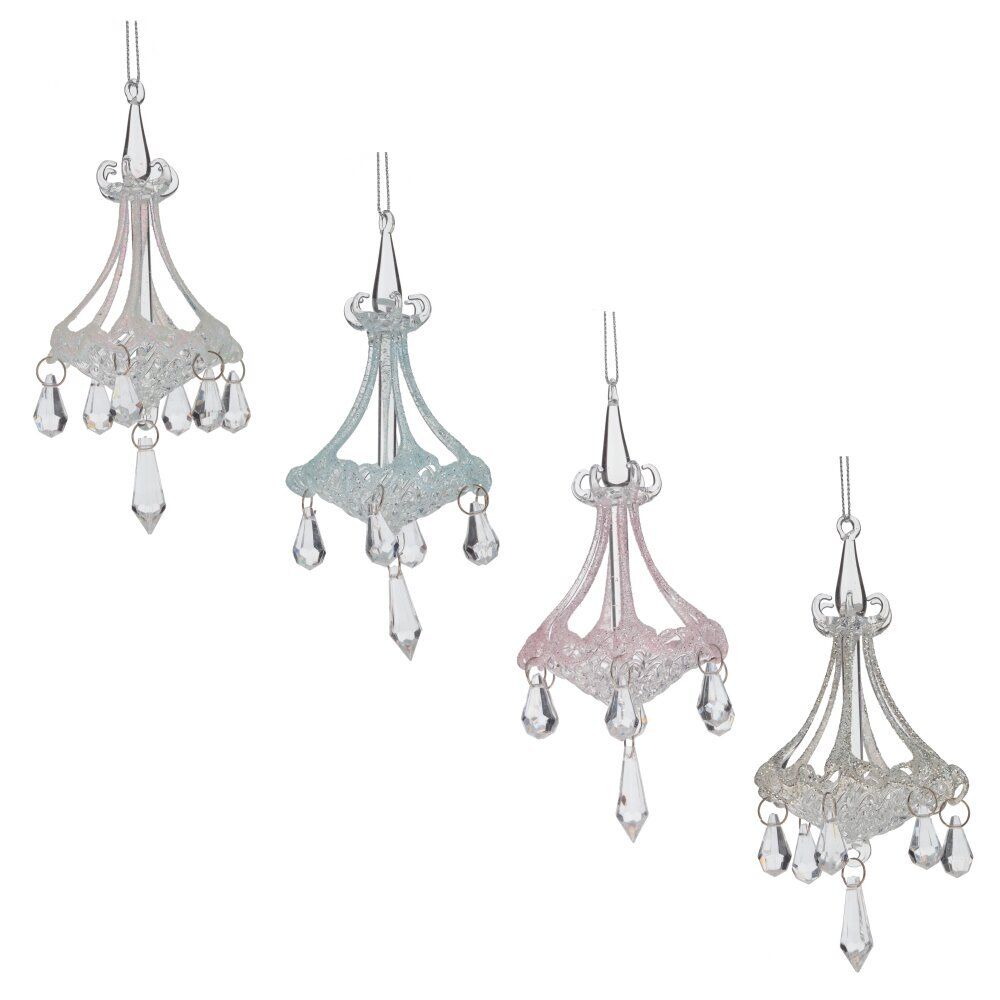 GAEM Украшение новогоднее "Подвеска", L7,5 W7,5 H15,5 см, 4в.