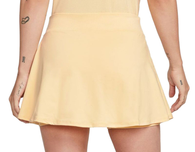 Теннисная юбка Nike Dri-Fit Club Skirt - pale vanilla/black