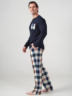 Пижама со штанами костюм домашний