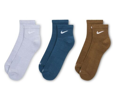 Теннисные носки Nike Everyday Plus Cushioned Training Ankle 3P - multicolor