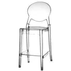 Полубарный стул Igloo прозрачный