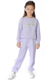 Брюки трикотажные для девочки 3-6 лет Fleur de Vie