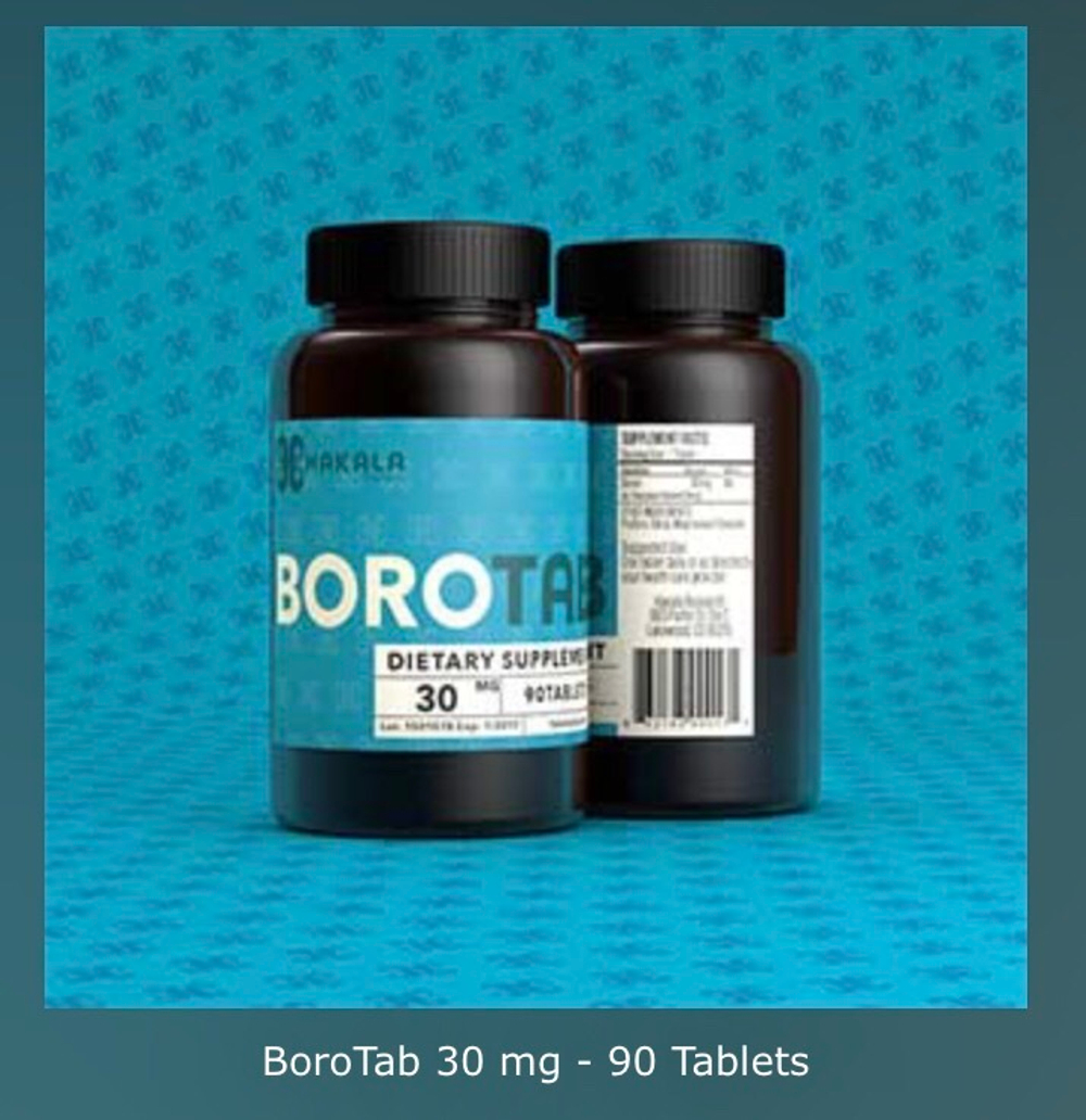 BoroTab 30 mg - 90 Tablets