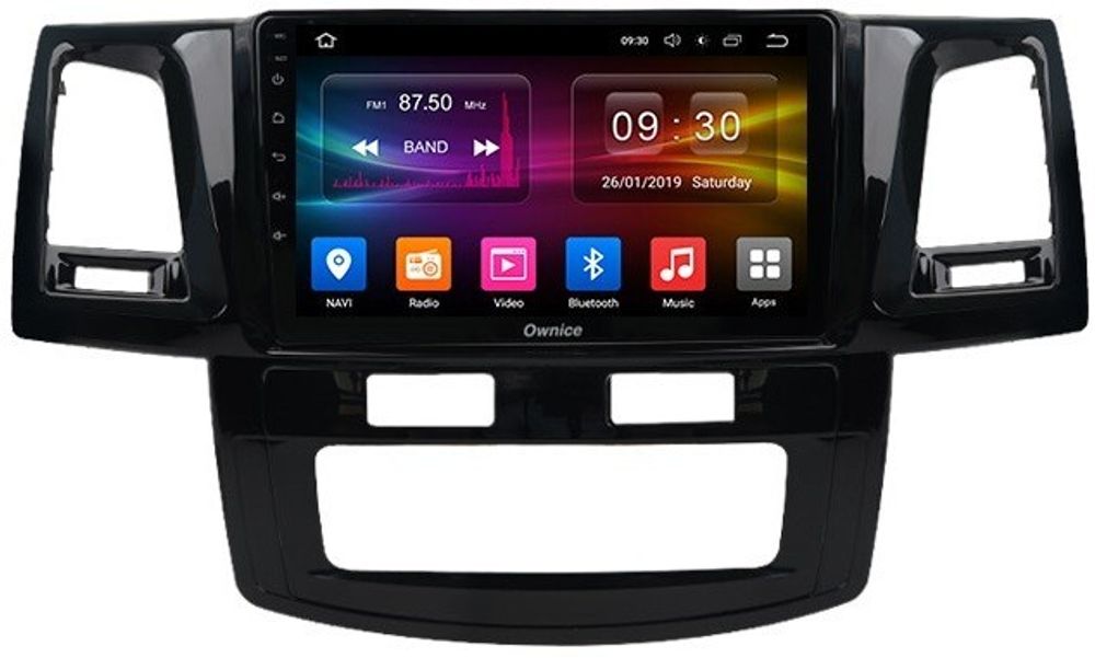 Магнитола для Toyota HiLux 2011-2015 - Carmedia OL-9603 Android 10, 8-ядер, SIM-слот