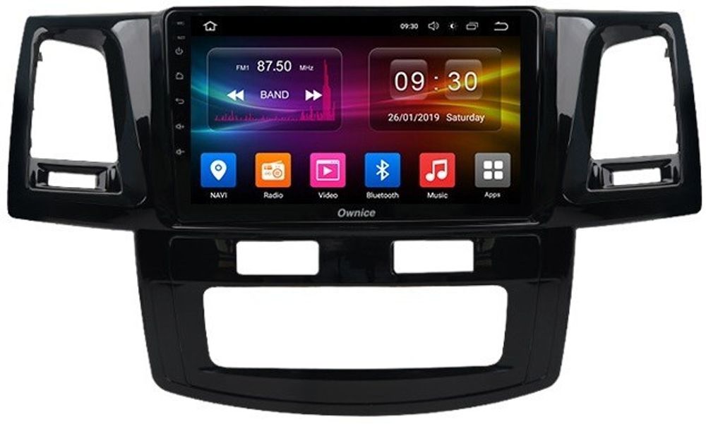 Магнитола для Toyota HiLux 2011-2015 - Carmedia OL-9603 IPS, Android 10, 8 ядер (TS18), 4G SIM-слот