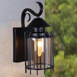 Садово-парковый светильник Reluce E27 08284-9.2-001U BK