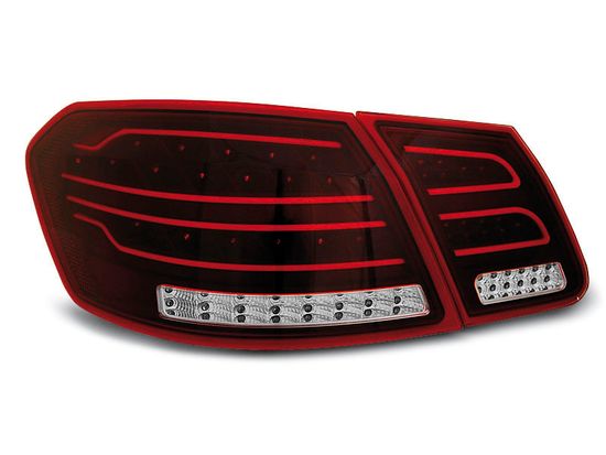 Задние фонари red white led для Mercedes E W212