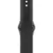 Apple Watch Series 11, 42 мм, корпус из алюминия цвета «серый космос», спортивный ремешок цвета «черный» S/M (MEQW4)