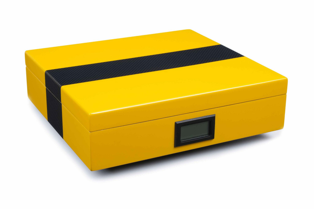 Хьюмидор Tom River на 25 сигар, Cohiba со вставками из карбона 561-017