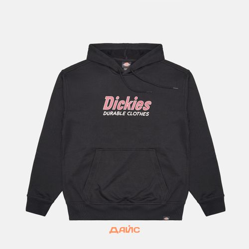 Толстовка мужская Dickies Williston Hoodie Black артикул:DK0A87NOBLK1 - купить в магазине Дайс