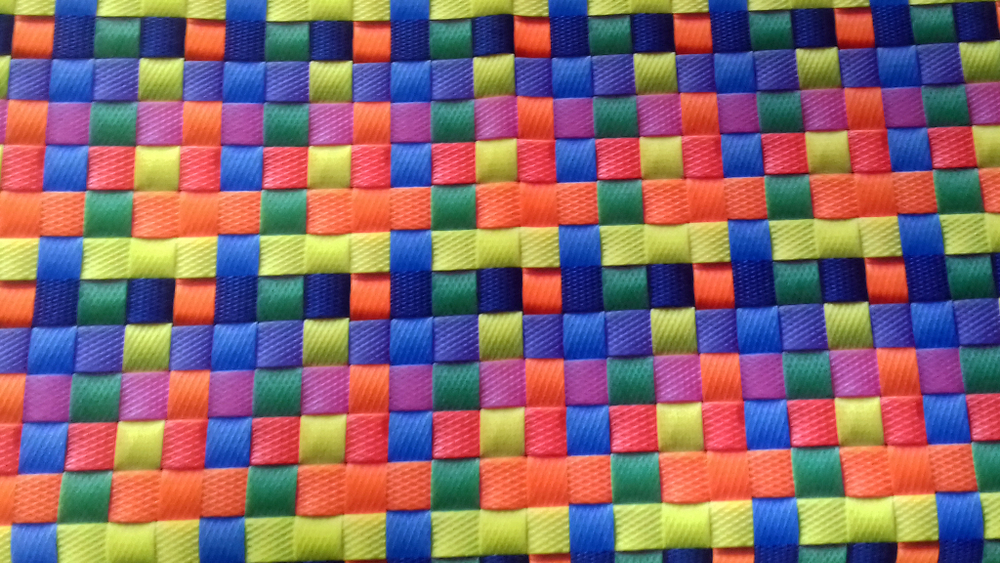 Микровелюр Xpoint (Икспоинт) 0051.01 Цветная плетенка