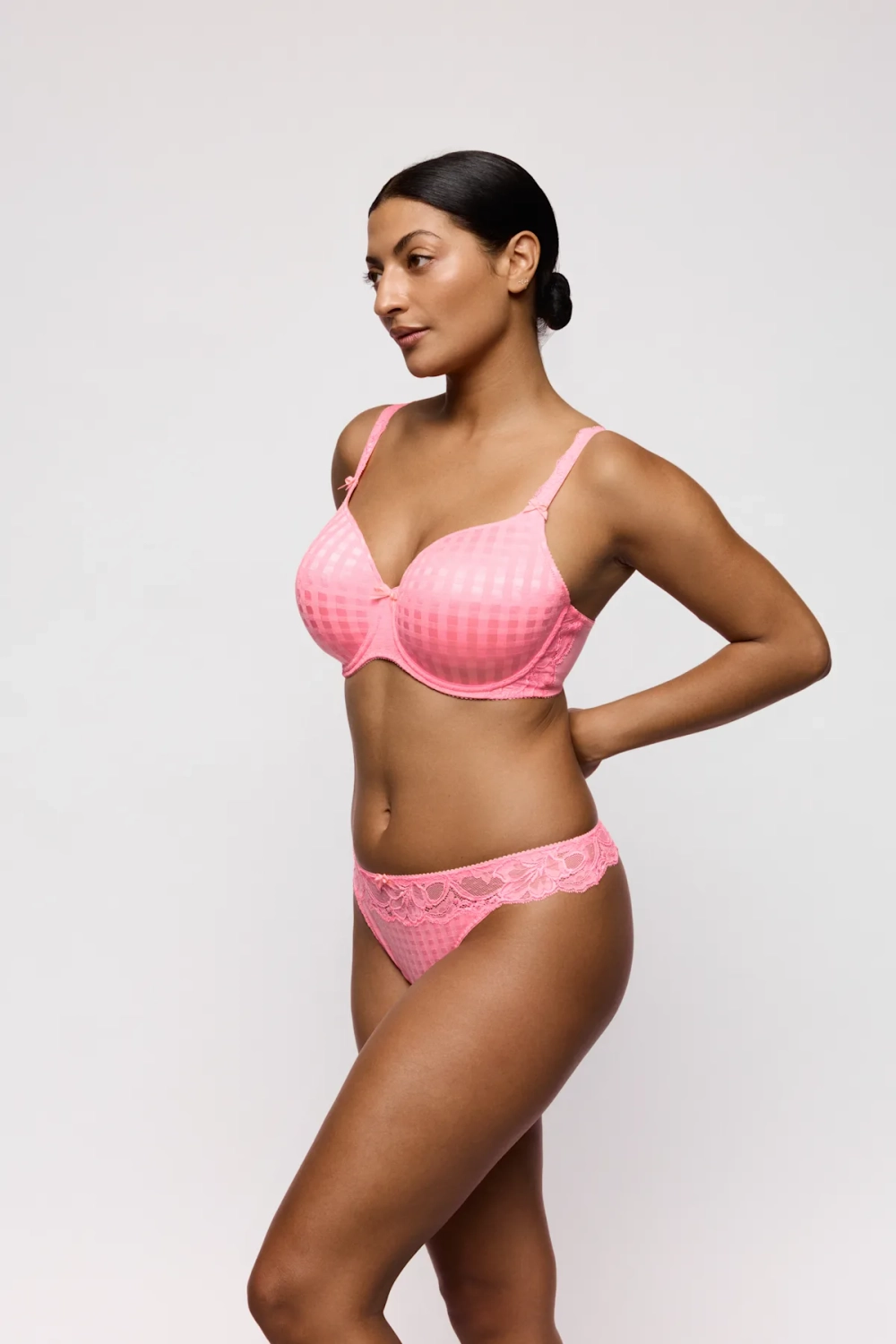 PRIMADONNA MADISON Бюстгальтер с поролоновой вставкой, вырез в форме сердца, нежно-розовый