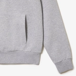 Худи Lacoste Fleece серое