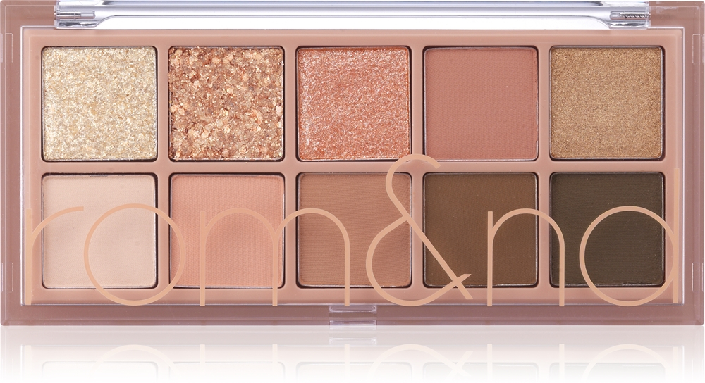 rom&nd Better Than Palette - Палетка теней для век, придающая идеальный вид оттенок 01 Pampas Garden, 7 g