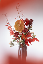 Стильный букет с антуриумом