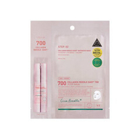 VT Cosmetics Collagen Reedle Shot 700 2Step Mask, Двухступенчатая тканевая маска с микроиглами и коллагеном, 27 г*1,5 г