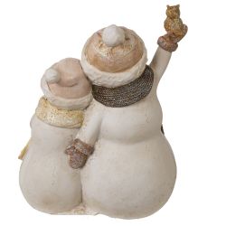 GAEM Фигурка декоративная "Снеговики", L12 W9,5 H15,5 см