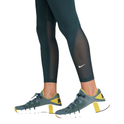 Leginsy Nike One Dri-Fit Mid-Rise 7/8 Tight - зеленый