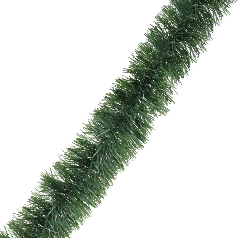 Мишура 2 м 13 см «Зимний лес», Темно-зелёный