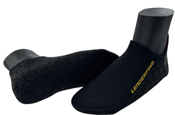 Носки для фридайвинга Leaderfins Black 3 мм NEW