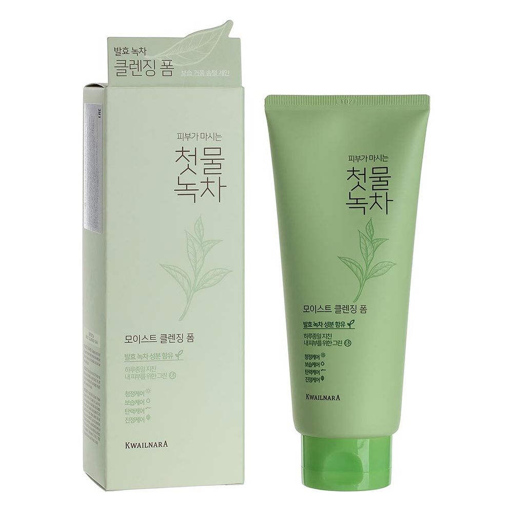 Welcos Green Tea Purifying Peel Off Pack маска-пленка для лица очищающая