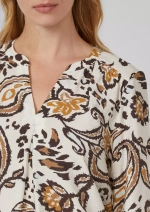 Блузка из текстурированной вискозы с принтом s.Oliver