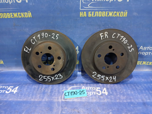 Диск тормозной передний TOYOTA CORONA 1995