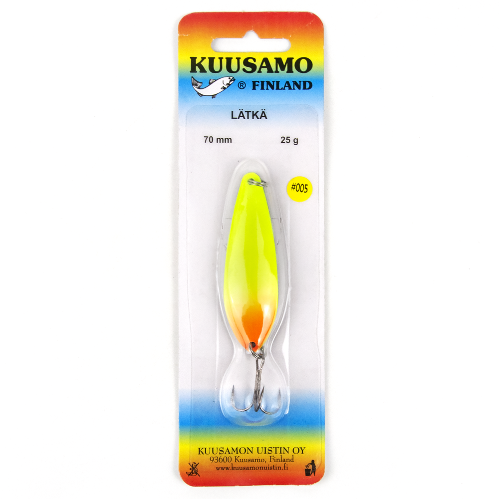 Блесна колеблющаяся Columbia Kuusamo (70мм, 25гр)