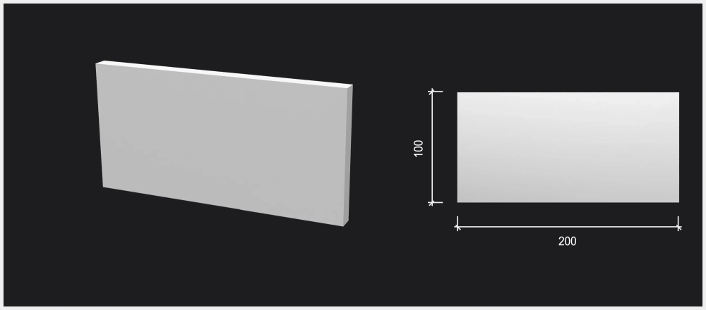 Комплектующий элемент DD709/U4 для плинтуса - конверт в пол влево