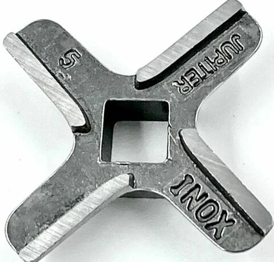 Нож для мясорубки №5 диаметр 45ммм, 9x9мм Philips, Bosch Siemens  PH004 MFW1501 (BS001)