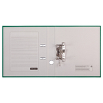 Папка-регистратор OfficeSpace, 50мм, бумвинил, с карманом на корешке, зеленая