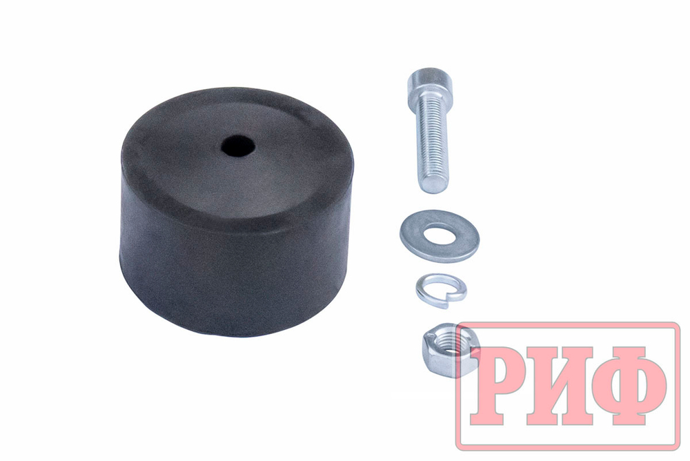 Амортизатор усиленный задний газовый Нива 21214М, Шеви-Нива лифт 50 мм РИФ