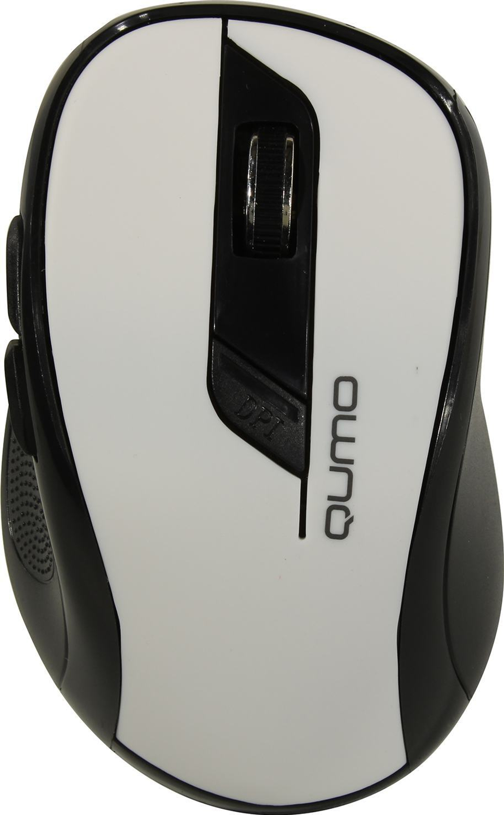 QUMO Wireless Mouse &lt;Office Line M79 White&gt; (RTL) USB  6btn+Roll, беспроводная  &lt;31228&gt;