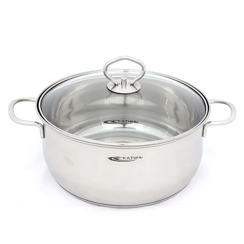 Кастрюля из нержавеющей стали 4,2л «Лира» Катунь