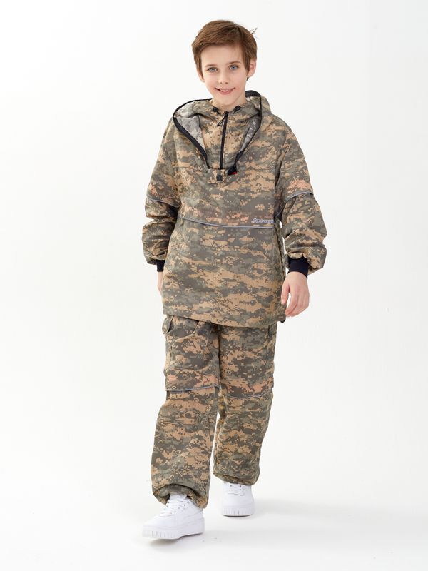 Костюм летний Антигнус-Детский ткань Сорочка цвет 128/2 (светлый пиксель)