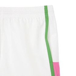 Теннисные шорты Lacoste Sport Colourblock Panels Lightweight - white/fushia pink/billiard green