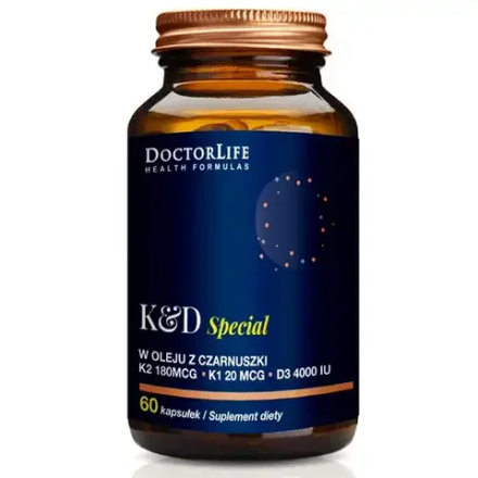 Doctor Life K&D Special в масле черного тмина - 60 капсул