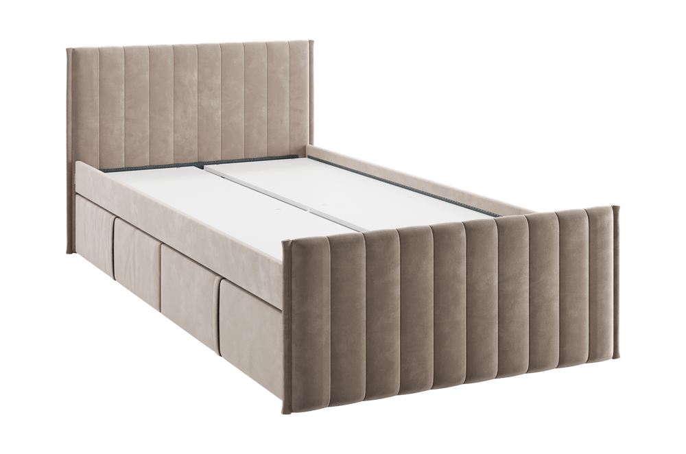 Кровать с ящиком Твикс 900*2000 (велюр) МФ Мебельсон, г. Ижевск